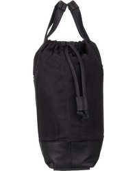 schwarze Shopper Tasche aus Segeltuch von Jost