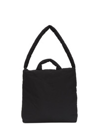 schwarze Shopper Tasche aus Segeltuch von Kassl Editions