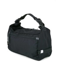 schwarze Shopper Tasche aus Segeltuch von As2ov