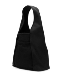 schwarze Shopper Tasche aus Segeltuch von Yohji Yamamoto