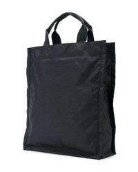 schwarze Shopper Tasche aus Segeltuch von MSGM