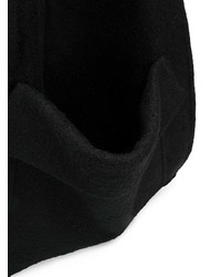 schwarze Shopper Tasche aus Segeltuch von Raf Simons