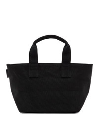 schwarze Shopper Tasche aus Segeltuch von N. Hoolywood