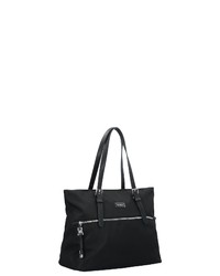 schwarze Shopper Tasche aus Segeltuch von Samsonite