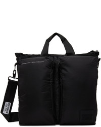 schwarze Shopper Tasche aus Segeltuch von Stutterheim