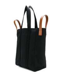 schwarze Shopper Tasche aus Segeltuch von Marni