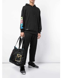 schwarze Shopper Tasche aus Segeltuch von Puma