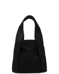 schwarze Shopper Tasche aus Segeltuch von Yohji Yamamoto