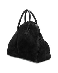 schwarze Shopper Tasche aus Wildleder von Marsèll
