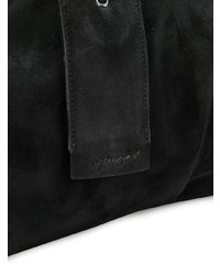 schwarze Shopper Tasche aus Wildleder von Marsèll