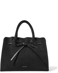 schwarze Shopper Tasche aus Wildleder von Mansur Gavriel