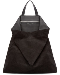 schwarze Shopper Tasche aus Wildleder von Tsatsas