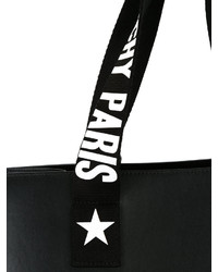 schwarze Shopper Tasche mit Sternenmuster von Givenchy