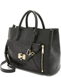 schwarze Shopper Tasche von Diane von Furstenberg