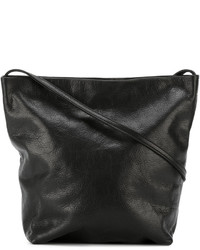 schwarze Shopper Tasche von Ann Demeulemeester