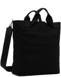 schwarze Shopper Tasche von AMI Alexandre Mattiussi