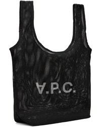 schwarze Shopper Tasche von A.P.C.