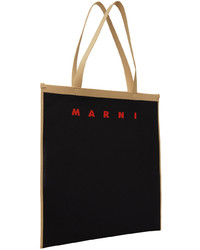 schwarze Shopper Tasche von Marni