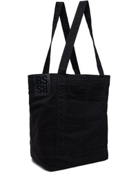 schwarze Shopper Tasche von Raf Simons