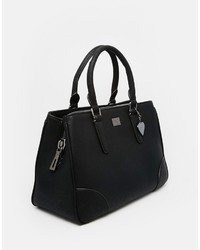 schwarze Shopper Tasche von Marc B