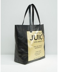 schwarze Shopper Tasche von Juicy Couture