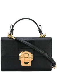 schwarze Shopper Tasche von Dolce & Gabbana