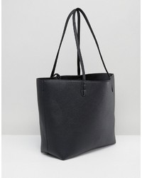 schwarze Shopper Tasche von Street Level