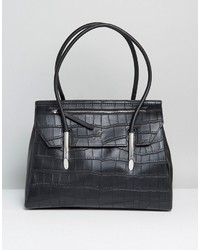 schwarze Shopper Tasche von Fiorelli