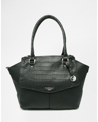 schwarze Shopper Tasche von Fiorelli