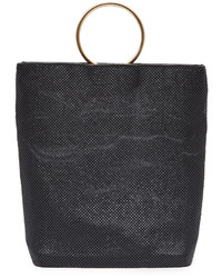 schwarze Shopper Tasche von Whiting & Davis