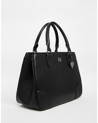 schwarze Shopper Tasche von Marc B