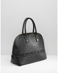 schwarze Shopper Tasche von Versace