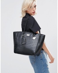 schwarze Shopper Tasche von Marc B