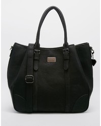 schwarze Shopper Tasche von Marc B