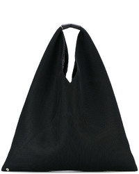 schwarze Shopper Tasche von MM6 MAISON MARGIELA