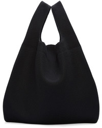 schwarze Shopper Tasche von MM6 MAISON MARGIELA