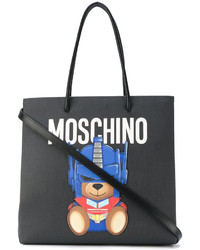 schwarze Shopper Tasche von Moschino