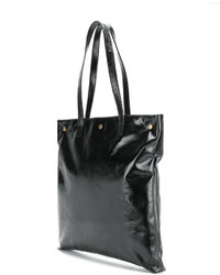 schwarze Shopper Tasche von Saint Laurent