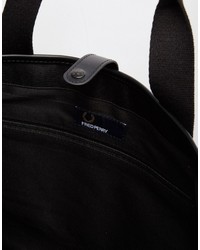 schwarze Shopper Tasche von Fred Perry