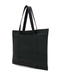 schwarze Shopper Tasche von Homme Plissé Issey Miyake