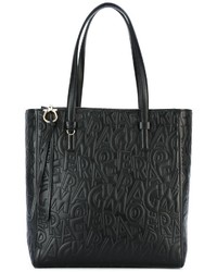 schwarze Shopper Tasche von Salvatore Ferragamo