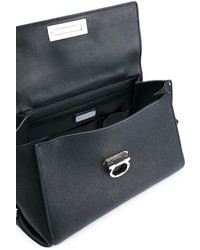 schwarze Shopper Tasche von Salvatore Ferragamo