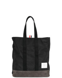 schwarze Shopper Tasche von Thom Browne