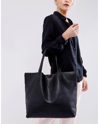 schwarze Shopper Tasche von Street Level