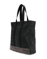 schwarze Shopper Tasche von Thom Browne