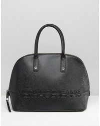 schwarze Shopper Tasche von Versace