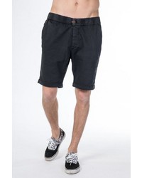 schwarze Shorts von Alife and Kickin