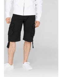 schwarze Shorts von Alpha Industries