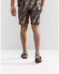 schwarze Shorts von Reclaimed Vintage