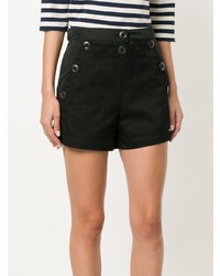 schwarze Shorts von Moncler